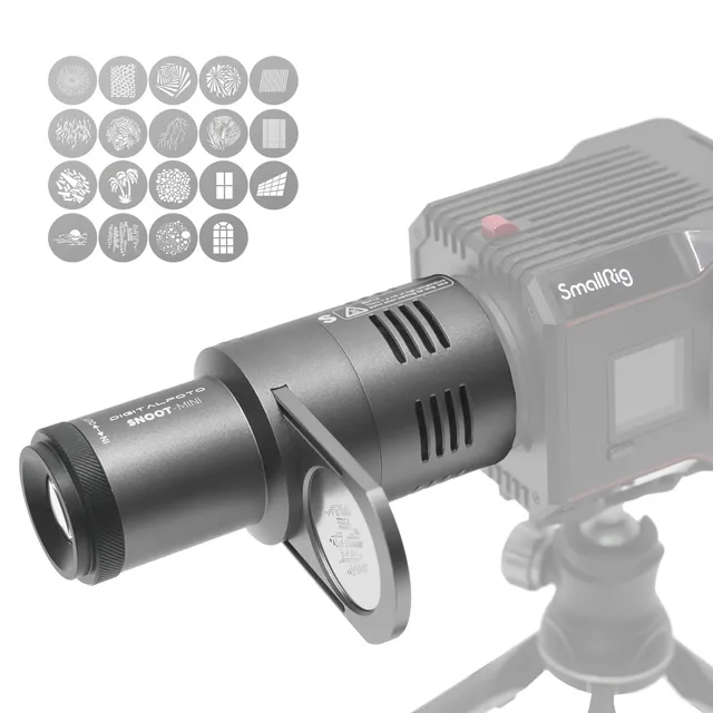 DigitalFoto Light Mini Snoot proiettore gobo per Zhiyun SmallRig