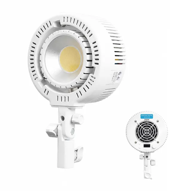 DigitalFoto LIGHT COB 200W luce video bicolore 2700K-6500K